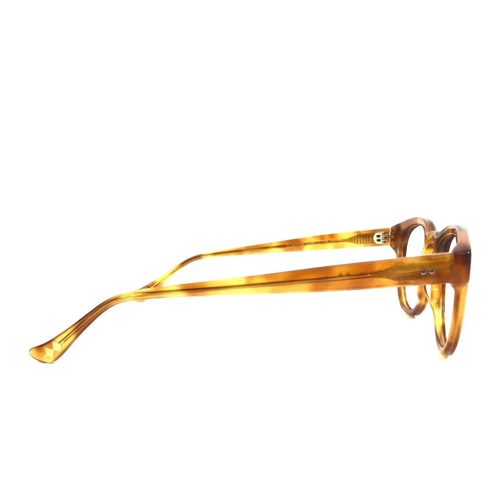 Denon Eyeglasses Frames CLAYTON 33 Light Tortoise Round Full Rim 48-22-145